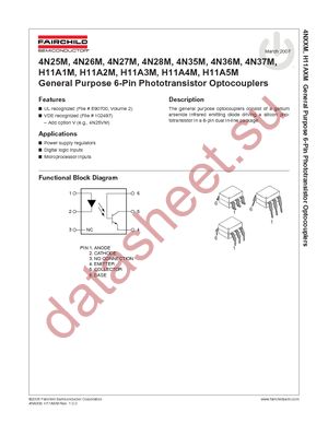 4N25FVM datasheet  